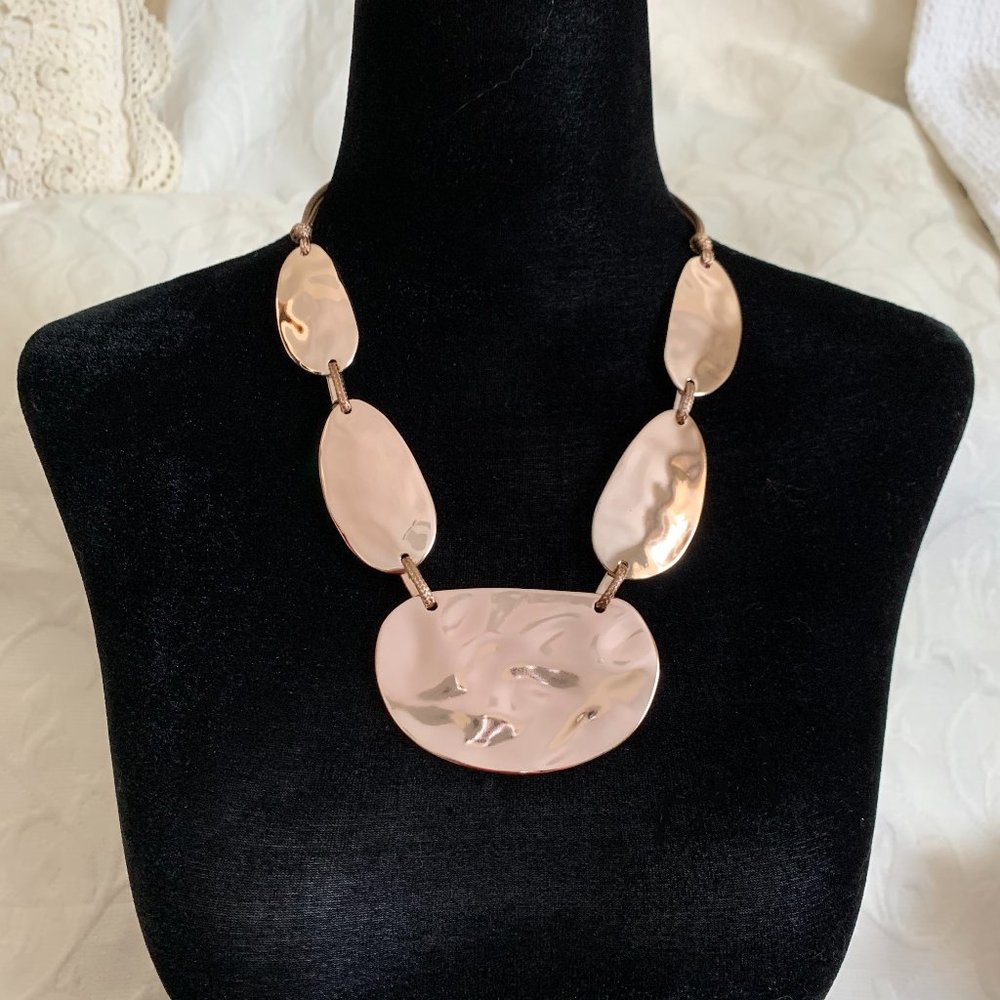Style & Co Gold Princess Length Statement Necklace
